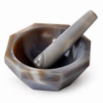 Agate Pestle and Mortar
